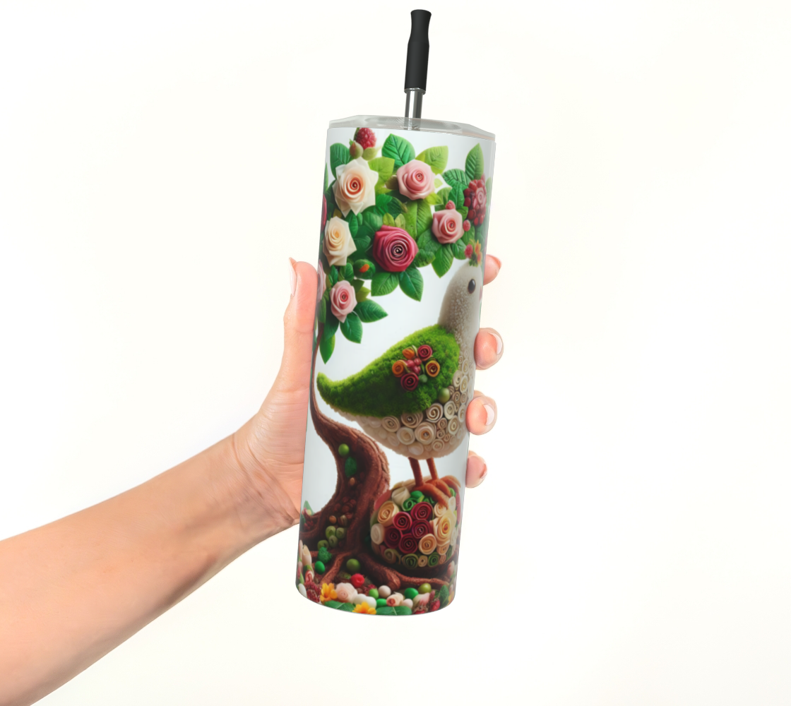 Perennial Partridge Tumbler