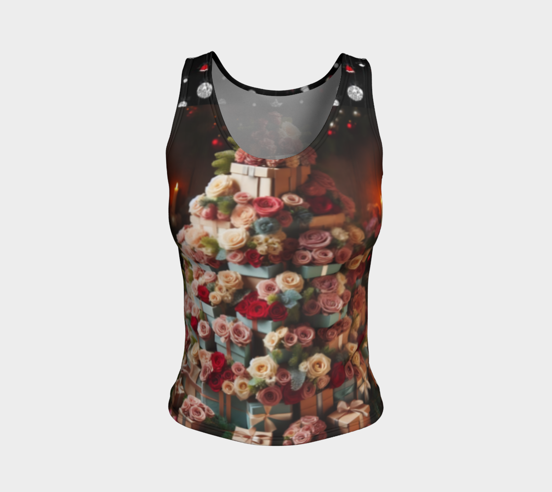 Floral Tannenbaum Tank Top - Regular