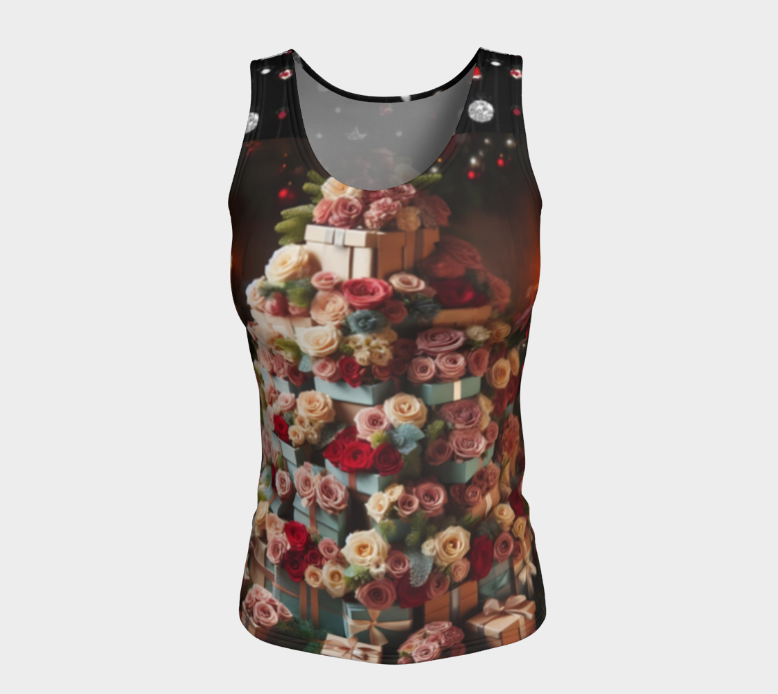 Floral Tannenbaum Tank Top - Regular