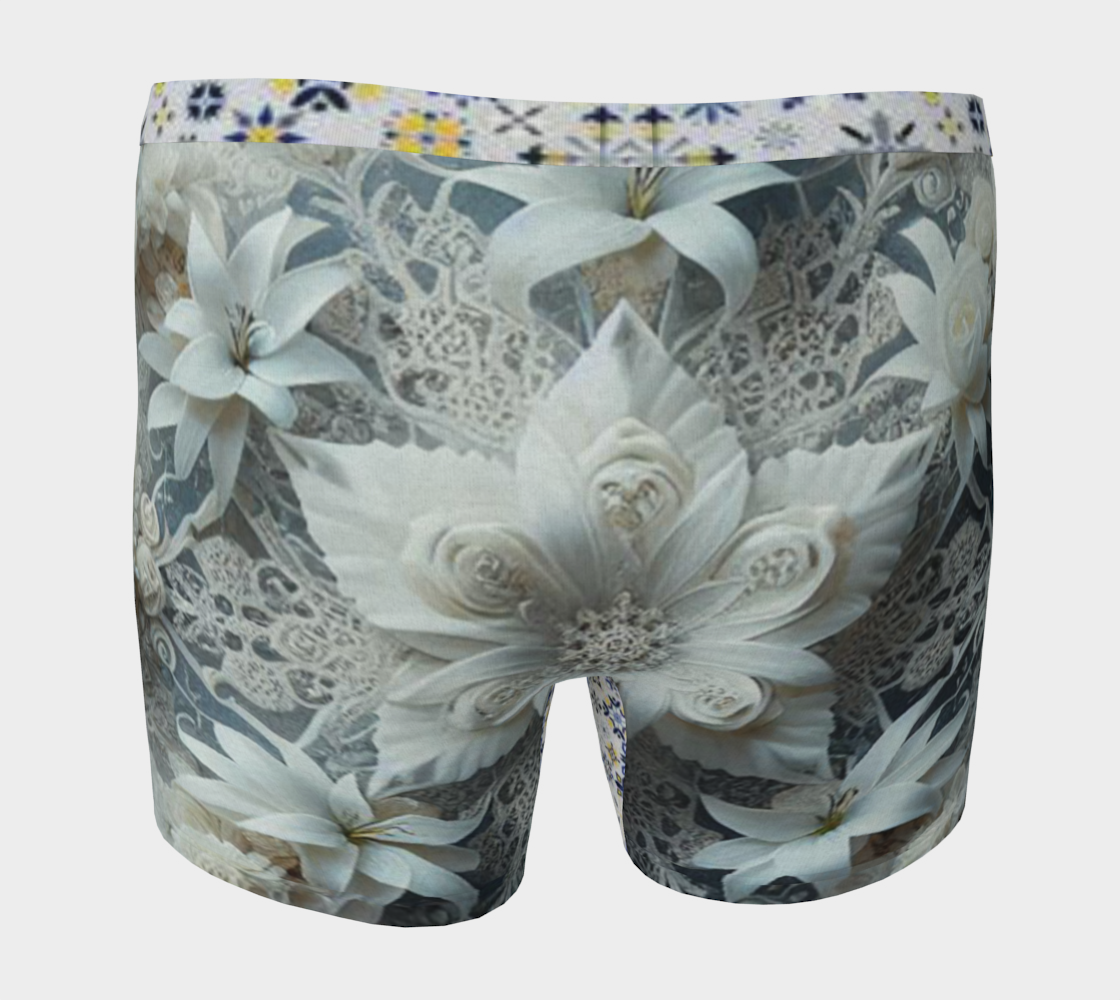 Floral Snowflake Boxer Briefs