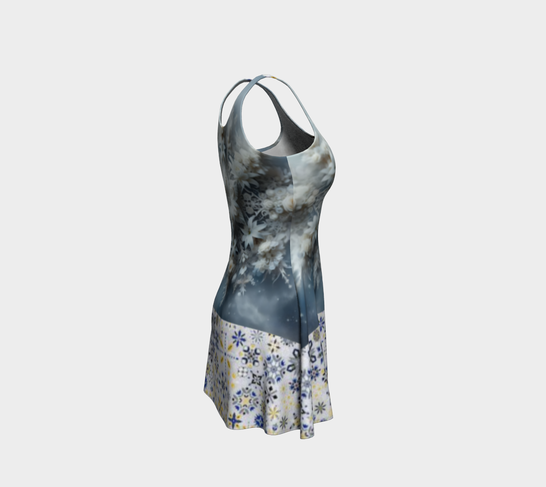 Floral Snowflake Dress