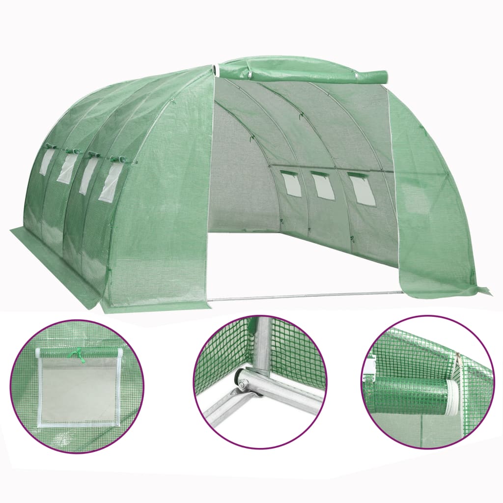 Greenhouse 64.6 ft 9.8'x6.6'x6.6'