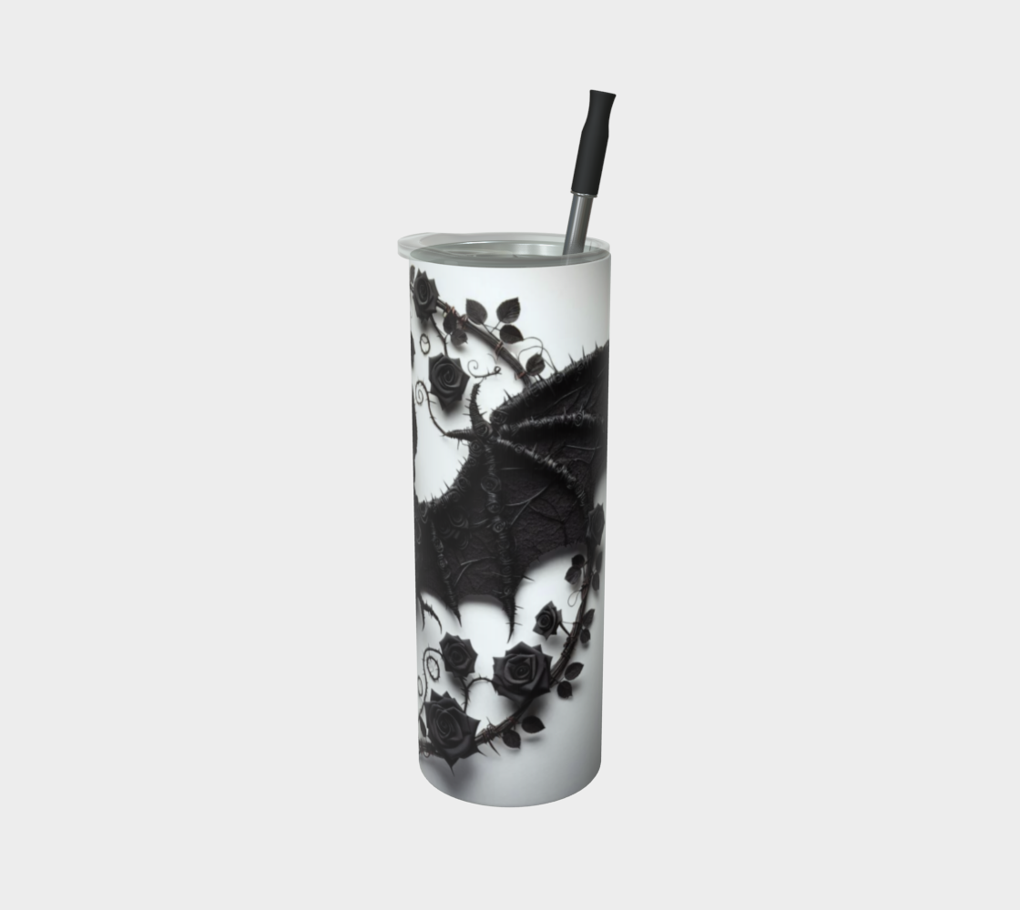 Rose Bat Tumbler