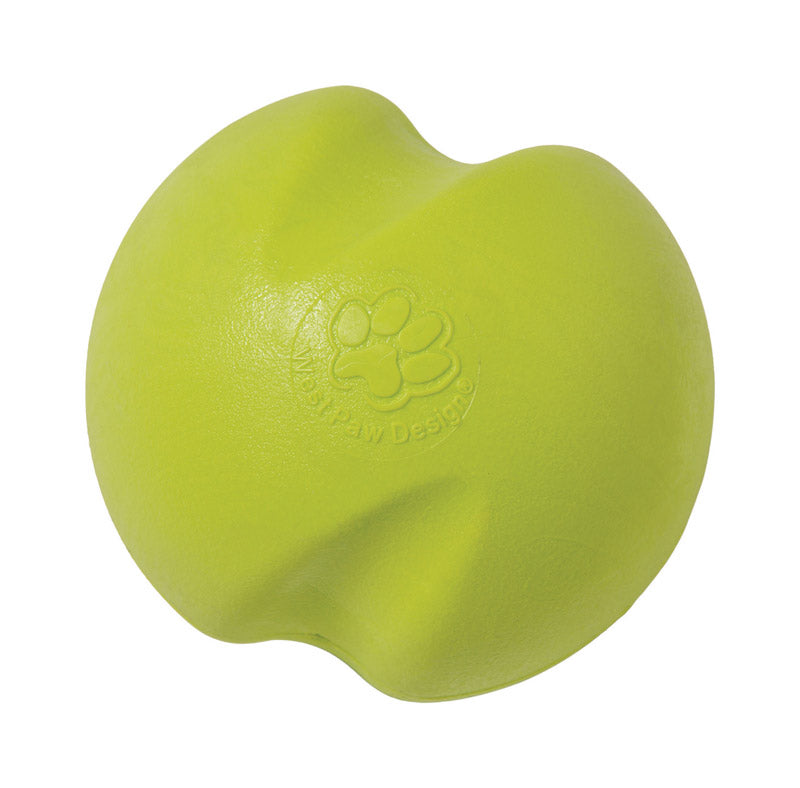Green Jive Synthetic Rubber Ball Dog Toy