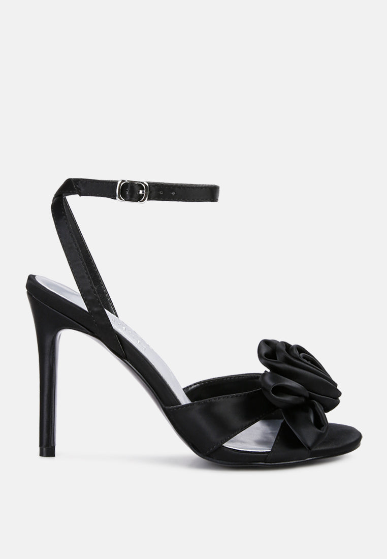 Chaumet Rose Bow Sandals