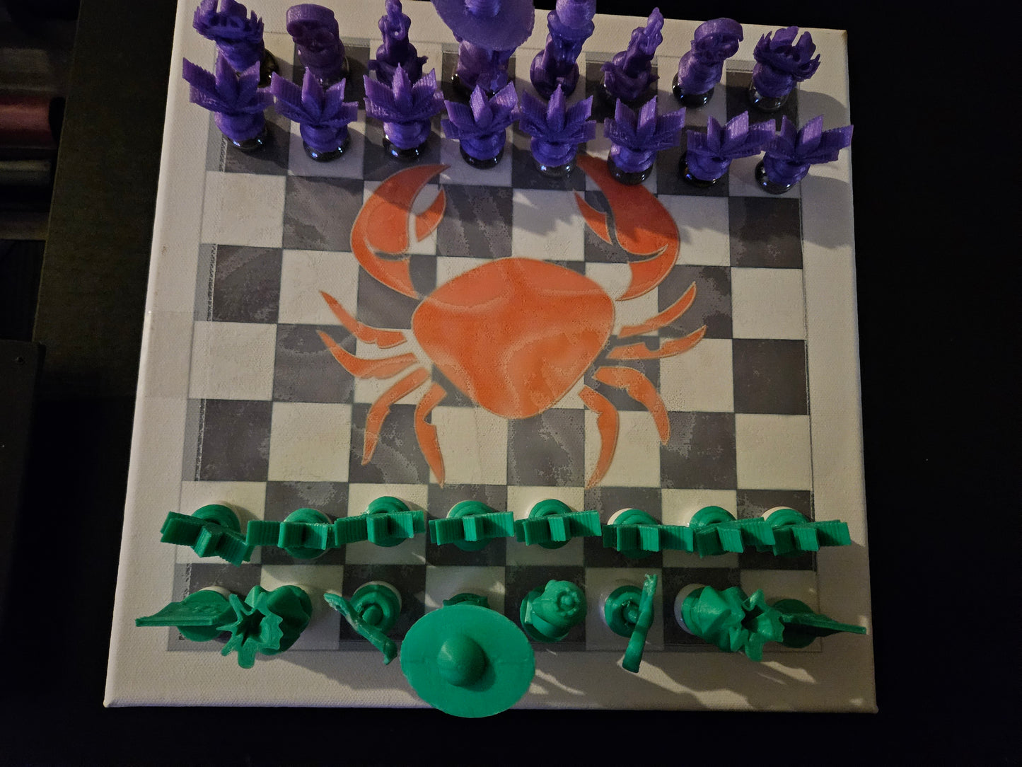 Horoscope and Herb Themed Chess Set