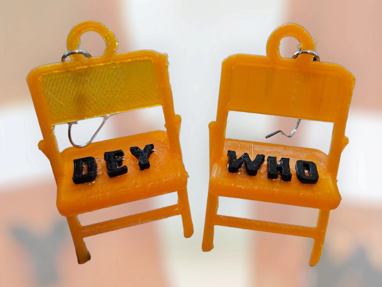 FAFO Folding Chair Earrings