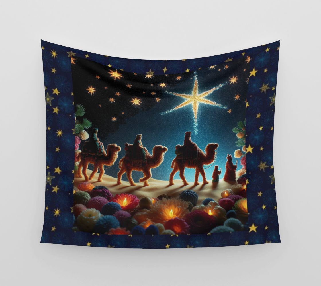 Magi Bouquet Tapestry