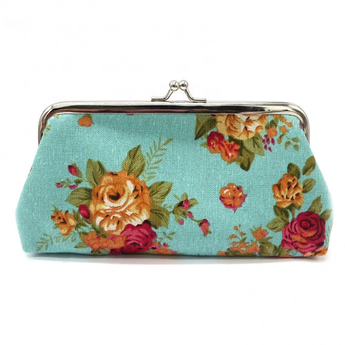 Rose Themed Coin Purse
