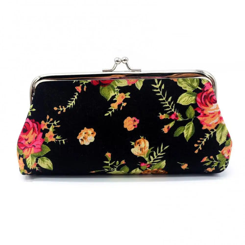 Rose Themed Coin Purse