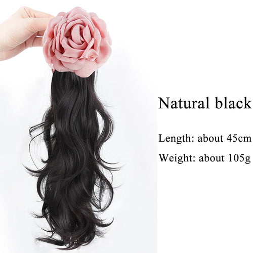 Synthetic Rose Wig