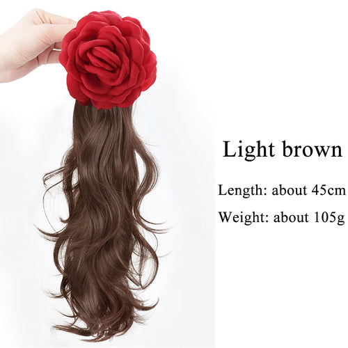 Synthetic Rose Wig