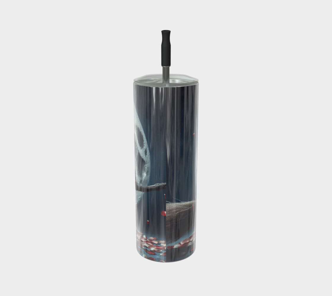 Rose Witch over Moon Tumbler