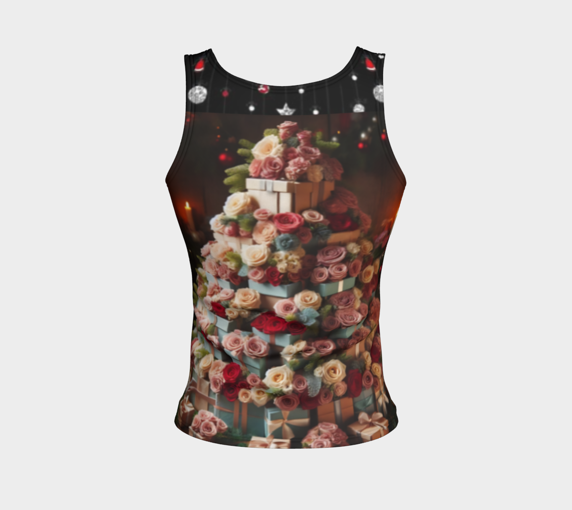 Floral Tannenbaum Tank Top - Regular