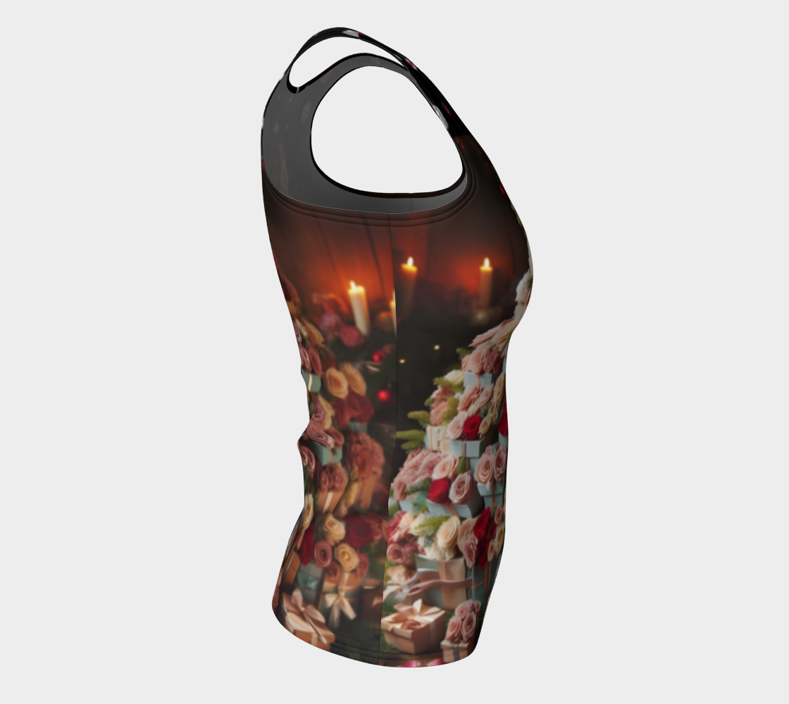 Floral Tannenbaum Tank Top - Long