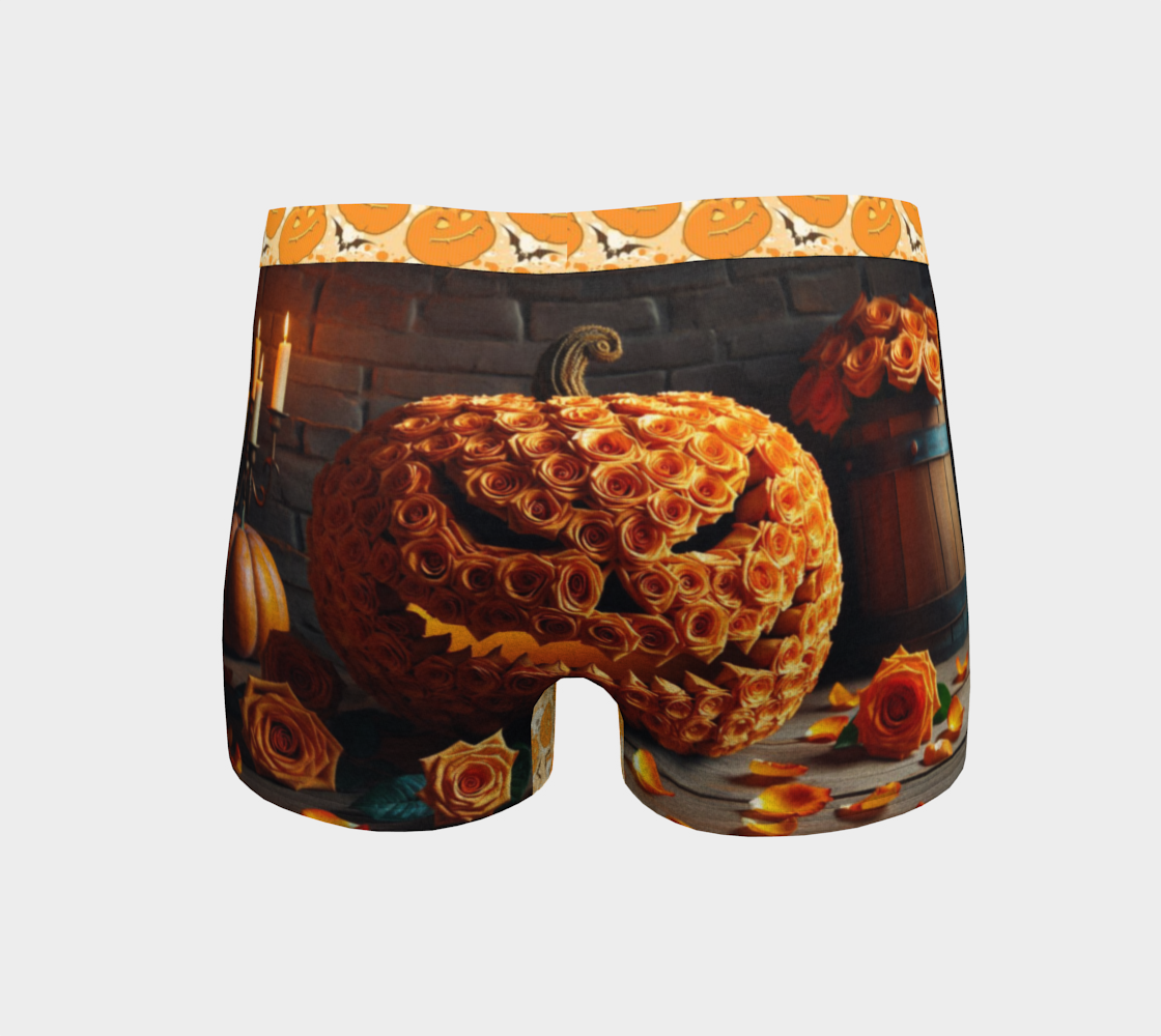 Orange Rose Pumpkin Boy Short