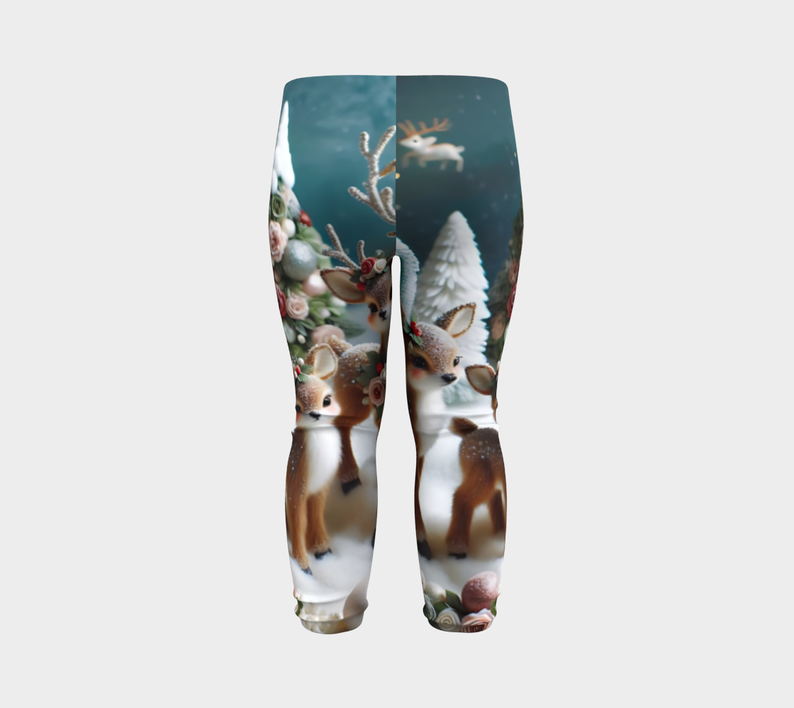Reindeer Games Toddler Leggings