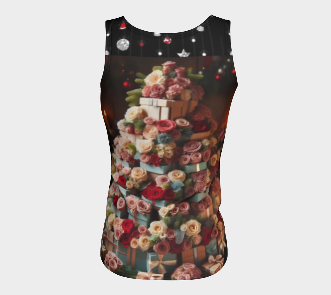 Floral Tannenbaum Tank Top - Regular