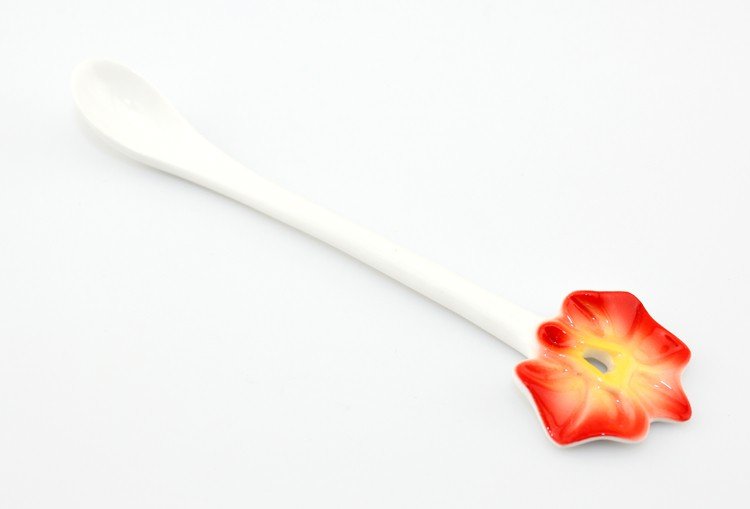 Orchid Enamel Ceramic Coffee Mug