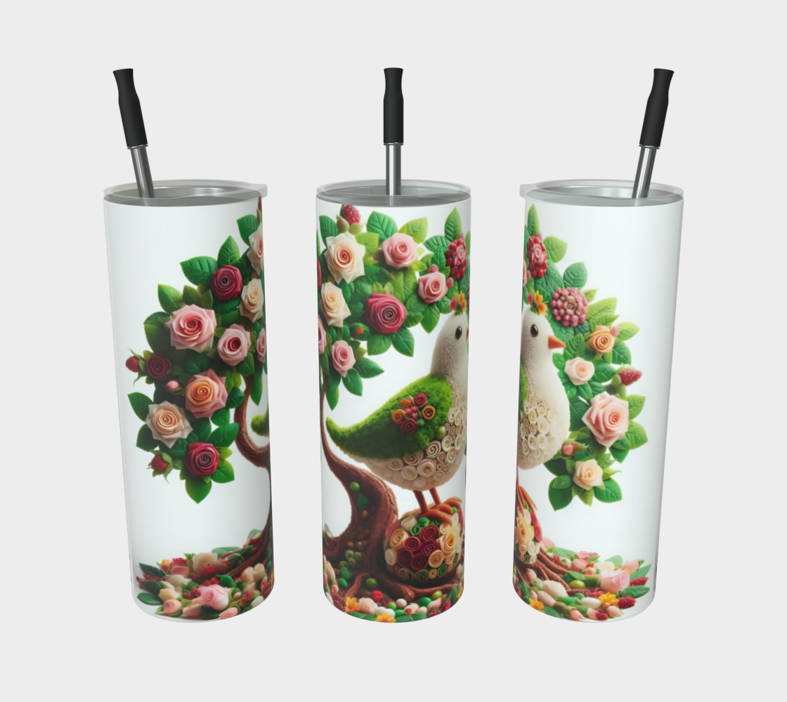 Perennial Partridge Tumbler