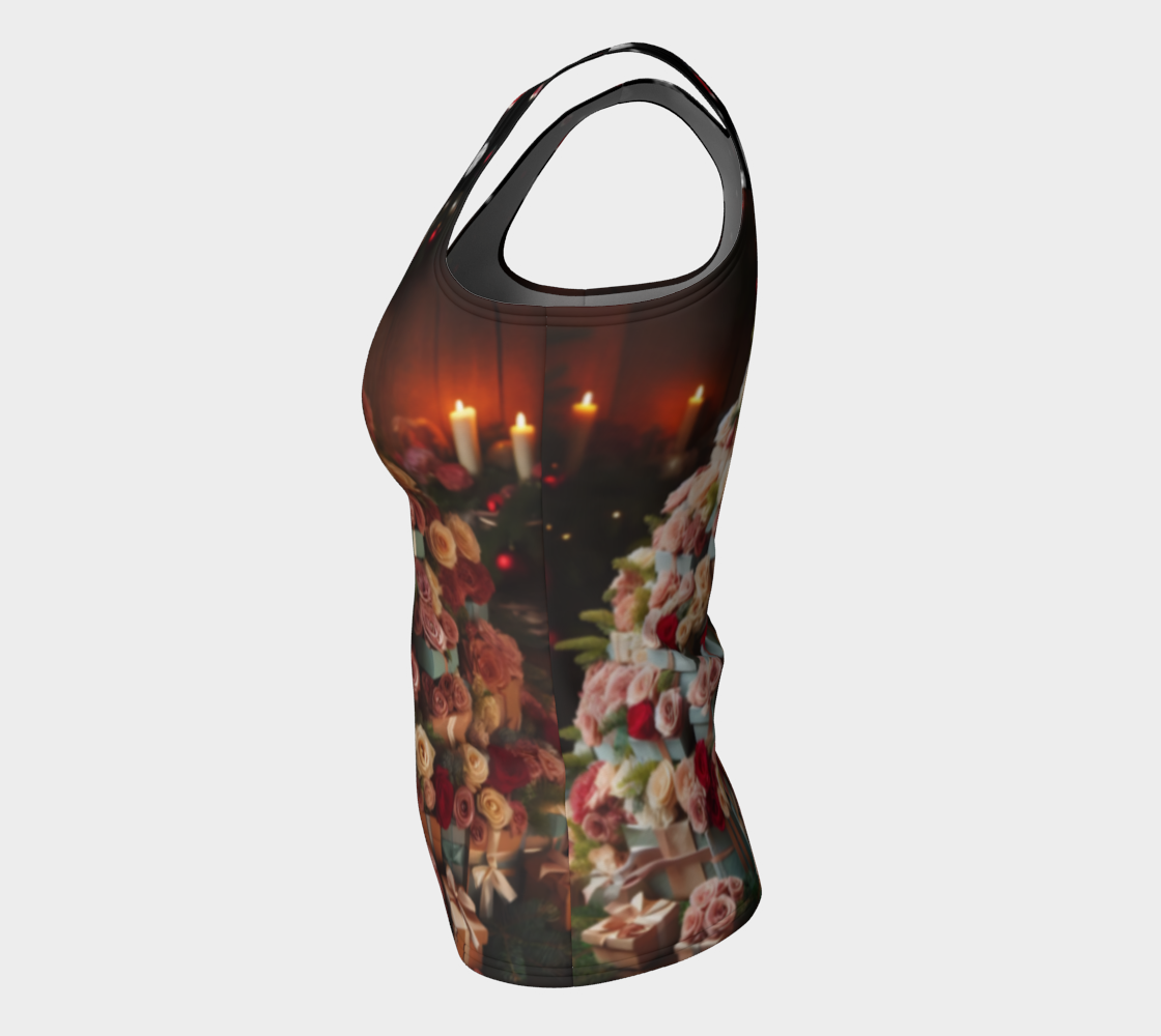 Floral Tannenbaum Tank Top - Regular