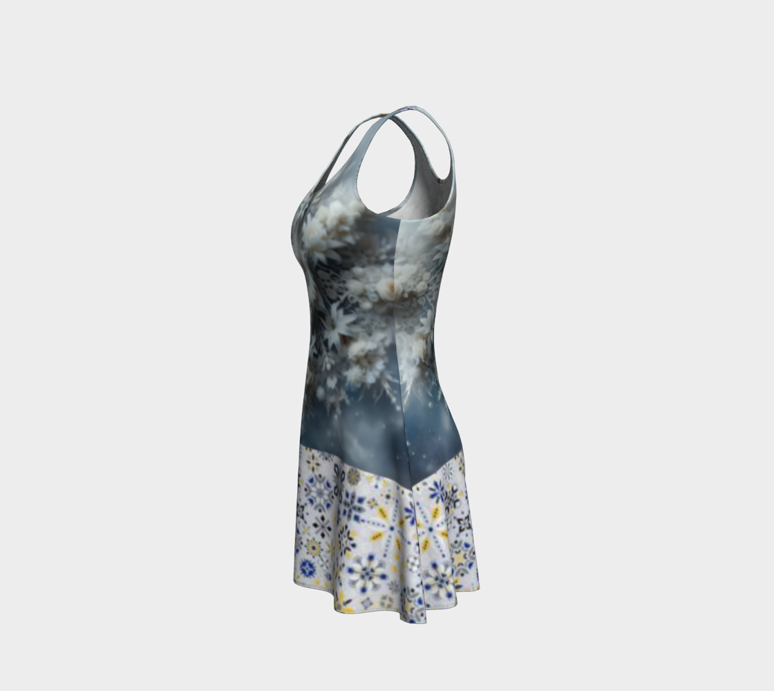 Floral Snowflake Dress