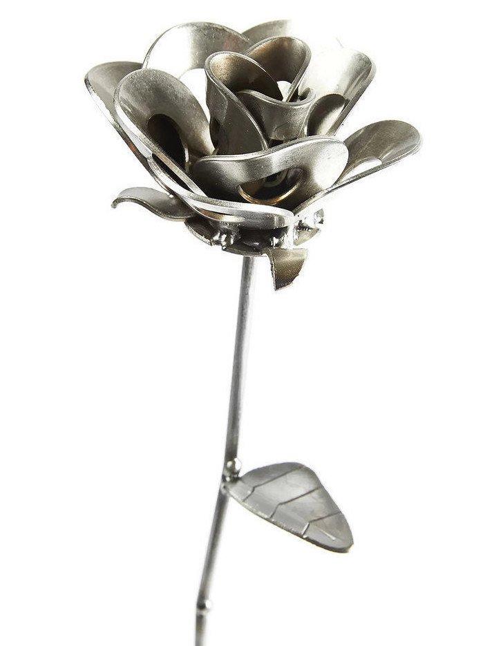 Recycled Metal Rose