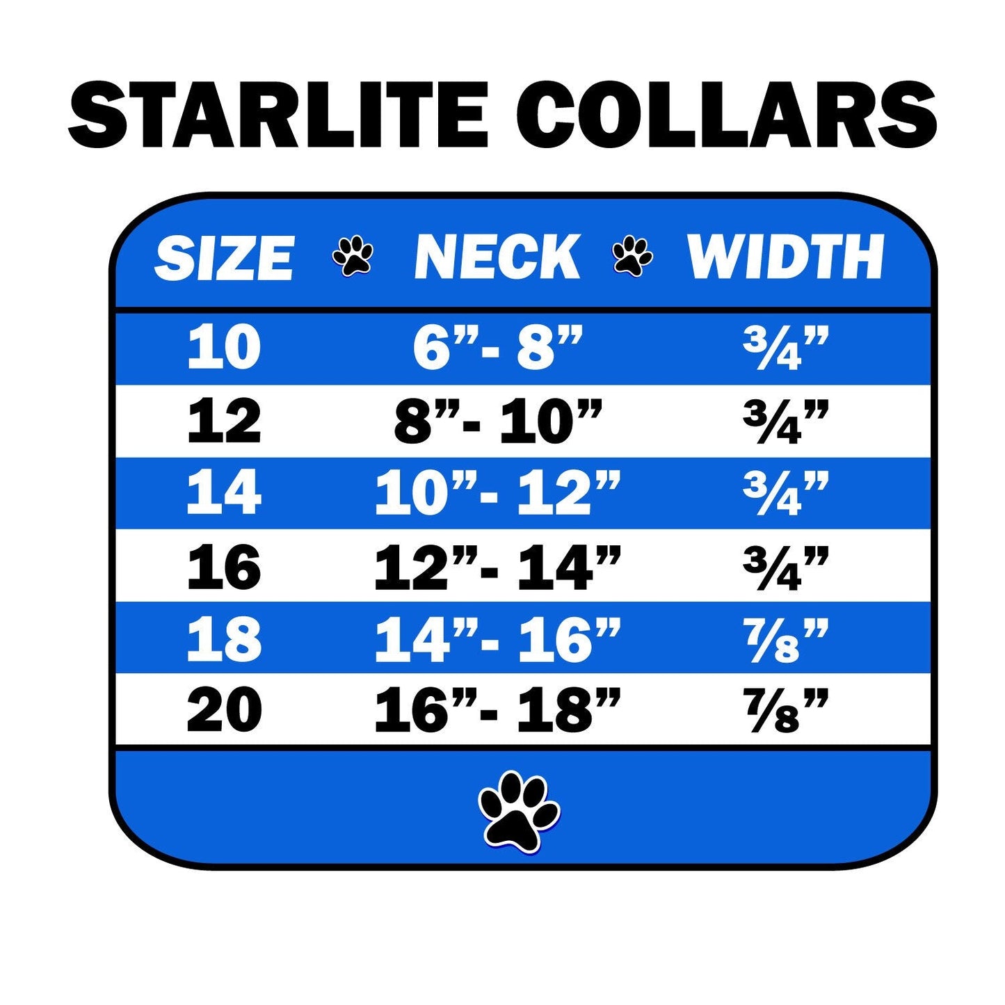 Starlite Crystal Flower Pet Collar