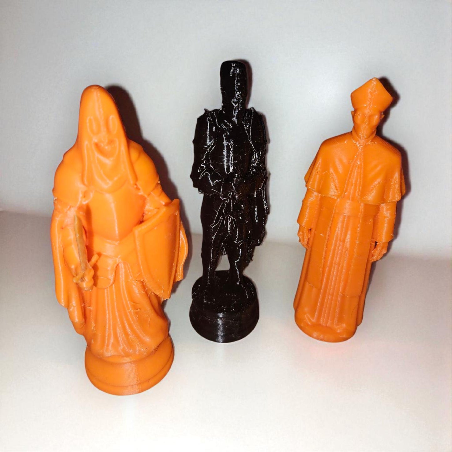 Halloween Themed 3D Printed Chess Set - Magnetic