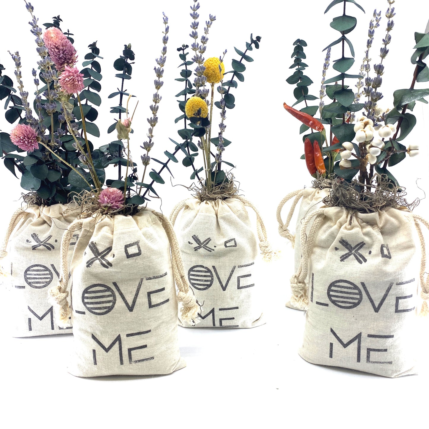 Dried Flower Bouquet Sack