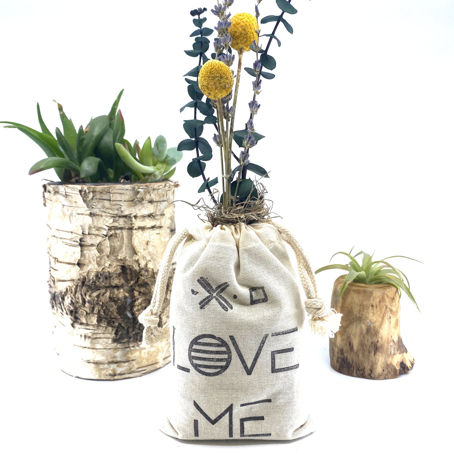Dried Flower Bouquet Sack