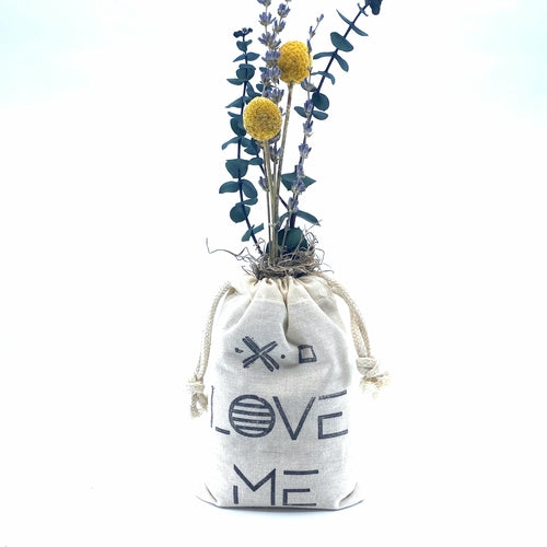 Dried Flower Bouquet Sack