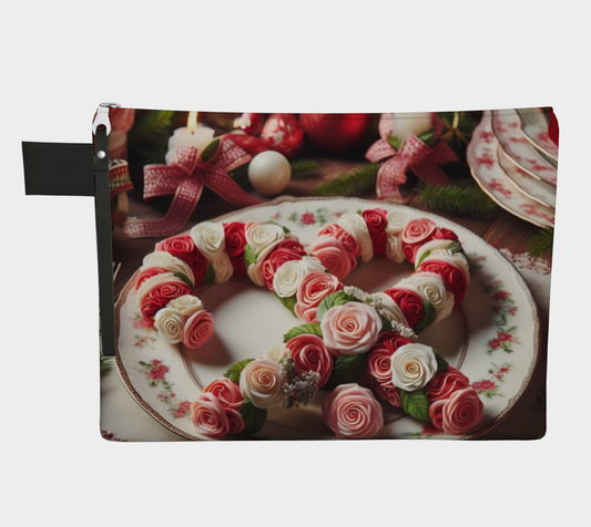 Candy Cane Rose Carry-All