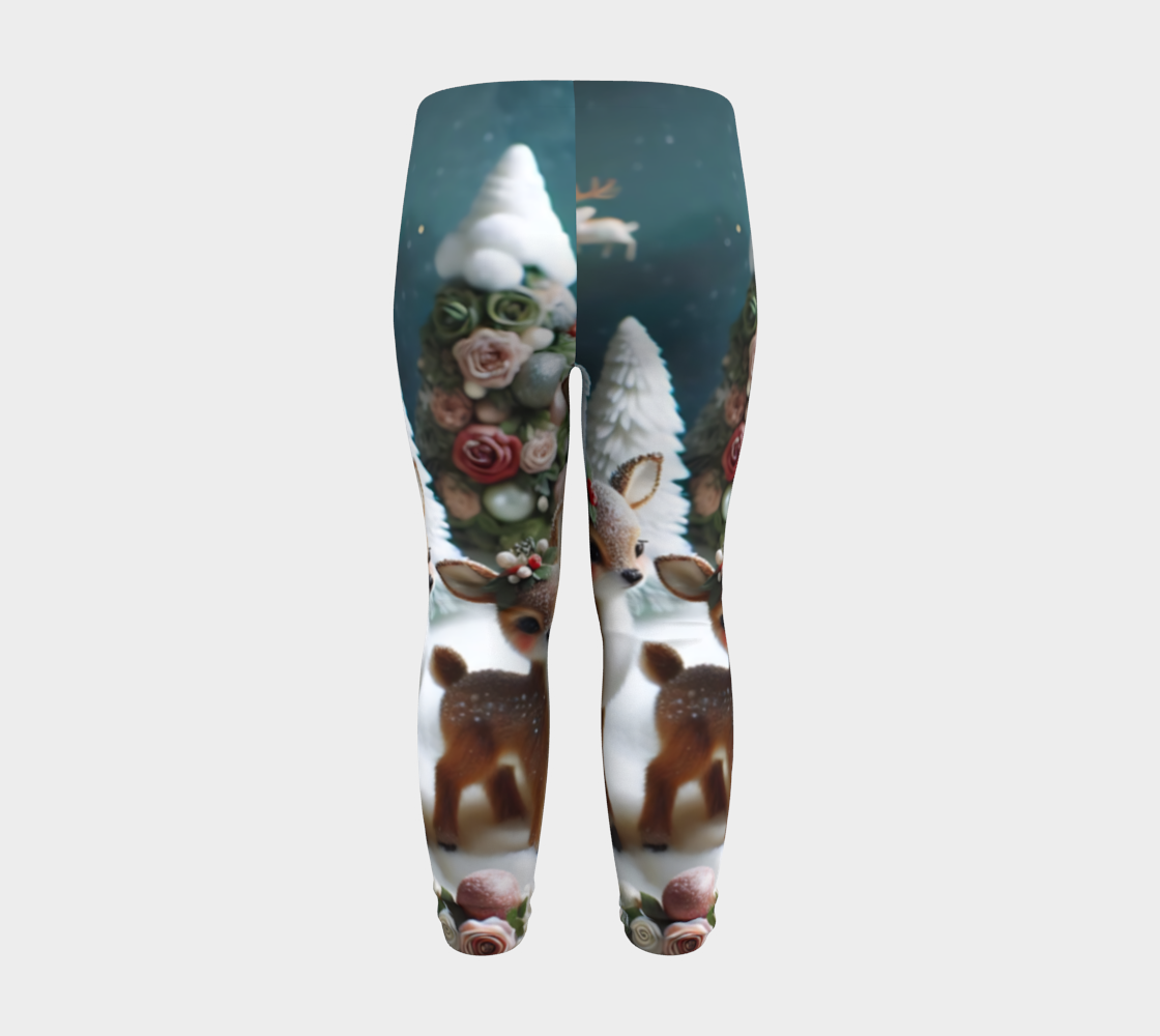 Reindeer Games Toddler Leggings