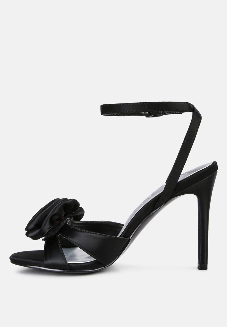 Chaumet Rose Bow Sandals