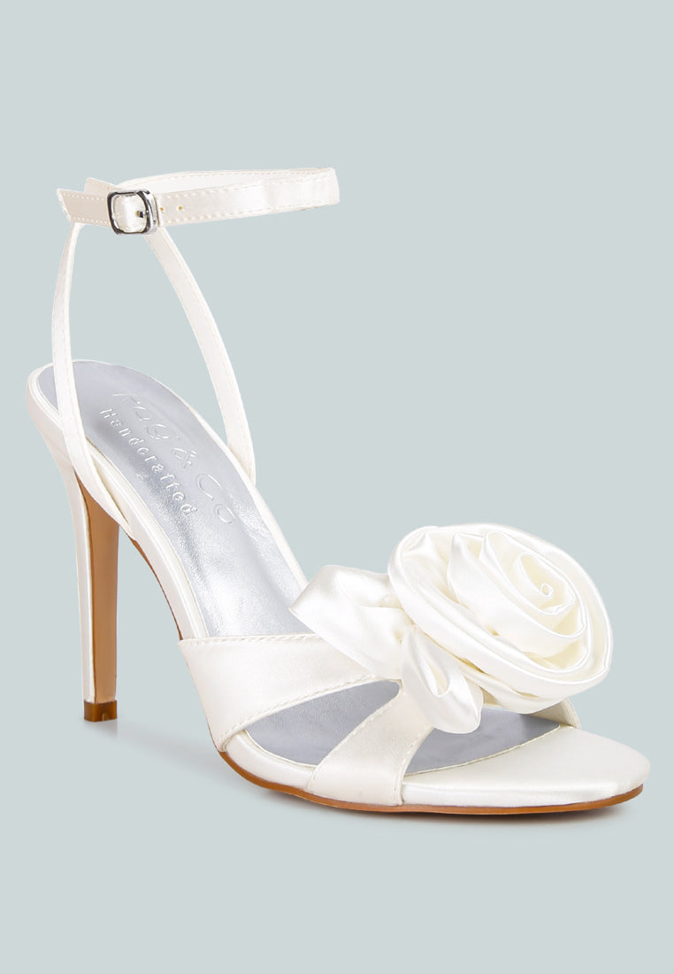 Chaumet Rose Bow Sandals