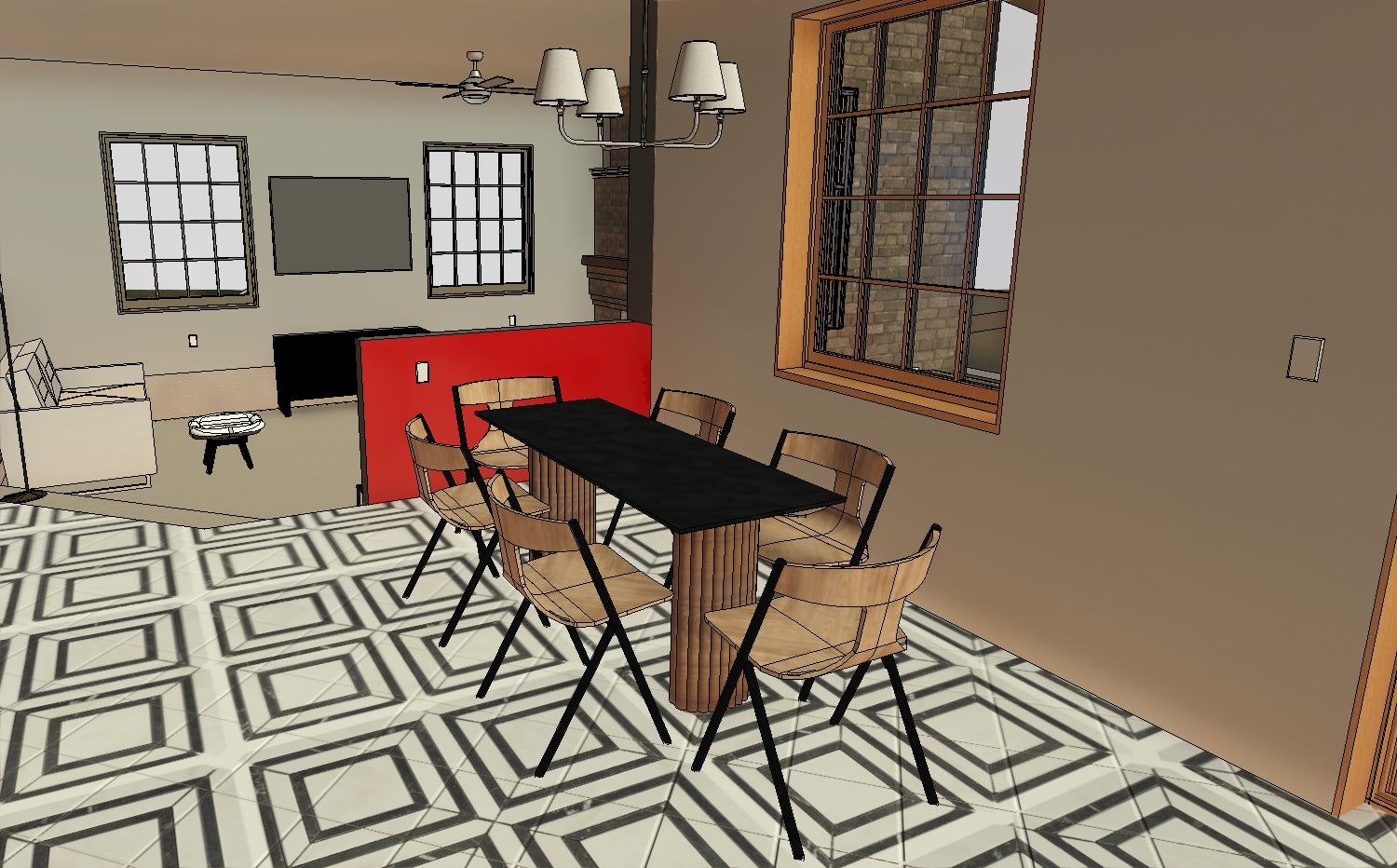 Leg Machine Revit Corrugated Leg Table - Revit Family File – The Lidia Rose