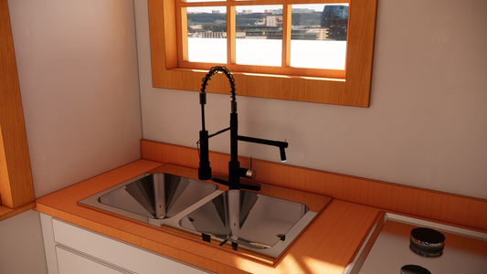 LED Pull Faucet - Revit Family File