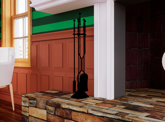 Fireplace Poker Set - Revit Family File