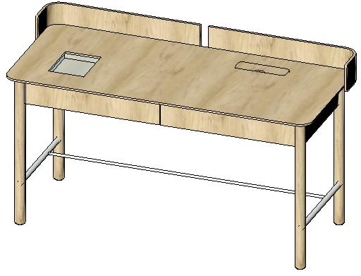 Peekaboo Desk - Revit Family File