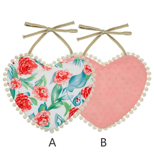 Rose Heart  Baby Bibs Bandanas Gift Double Side Saliva Towel Cotton
