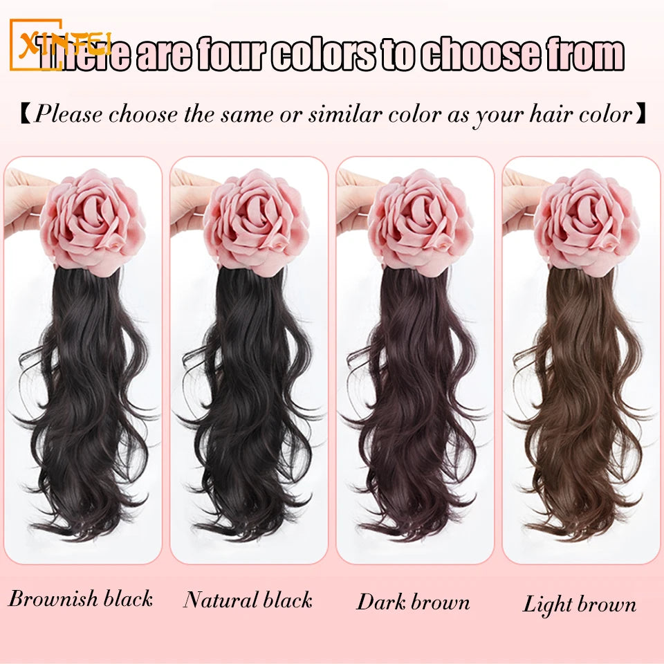 Synthetic Rose Wig