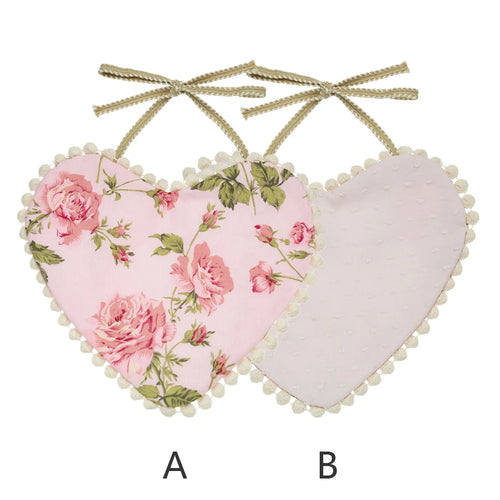 Rose Heart  Baby Bibs Bandanas Gift Double Side Saliva Towel Cotton