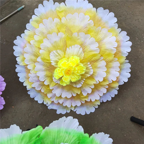 Retro Chinese Peony Flower Umbrella