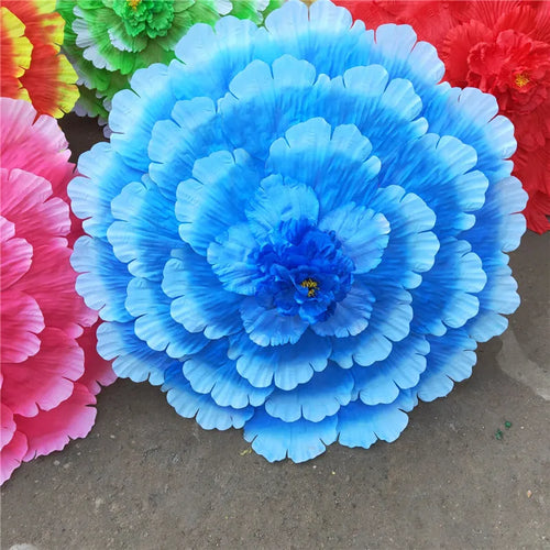 Retro Chinese Peony Flower Umbrella