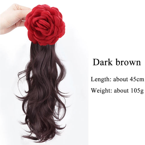Synthetic Rose Wig